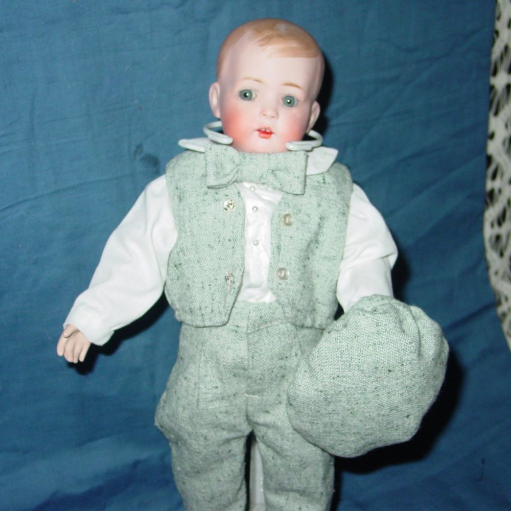 Antique German doll Bruno  Schmidt Tommy Tucker
